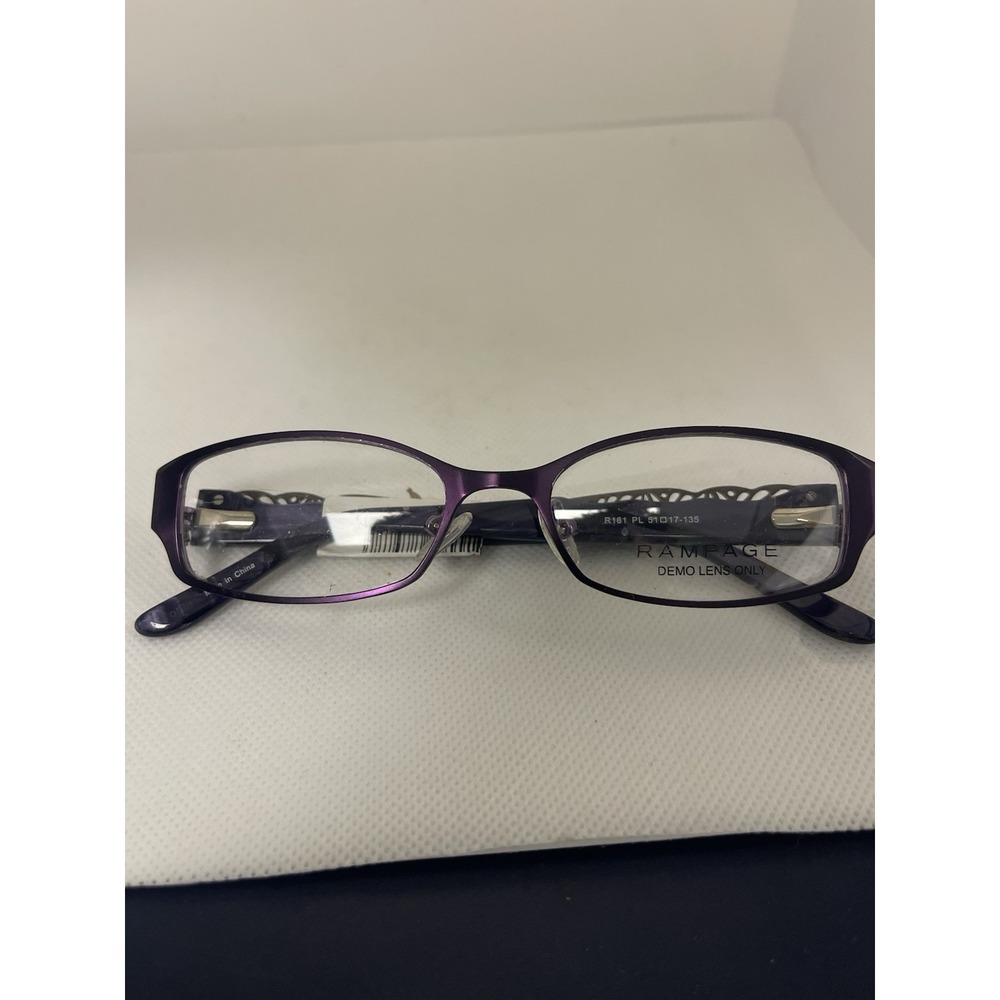 New Rampage R181 Plum Eyeglasses Frames 51-17-135 #D41